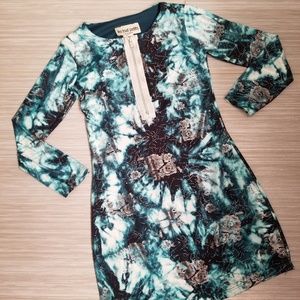 NEW Girls Teal & Siver Boutique Dress